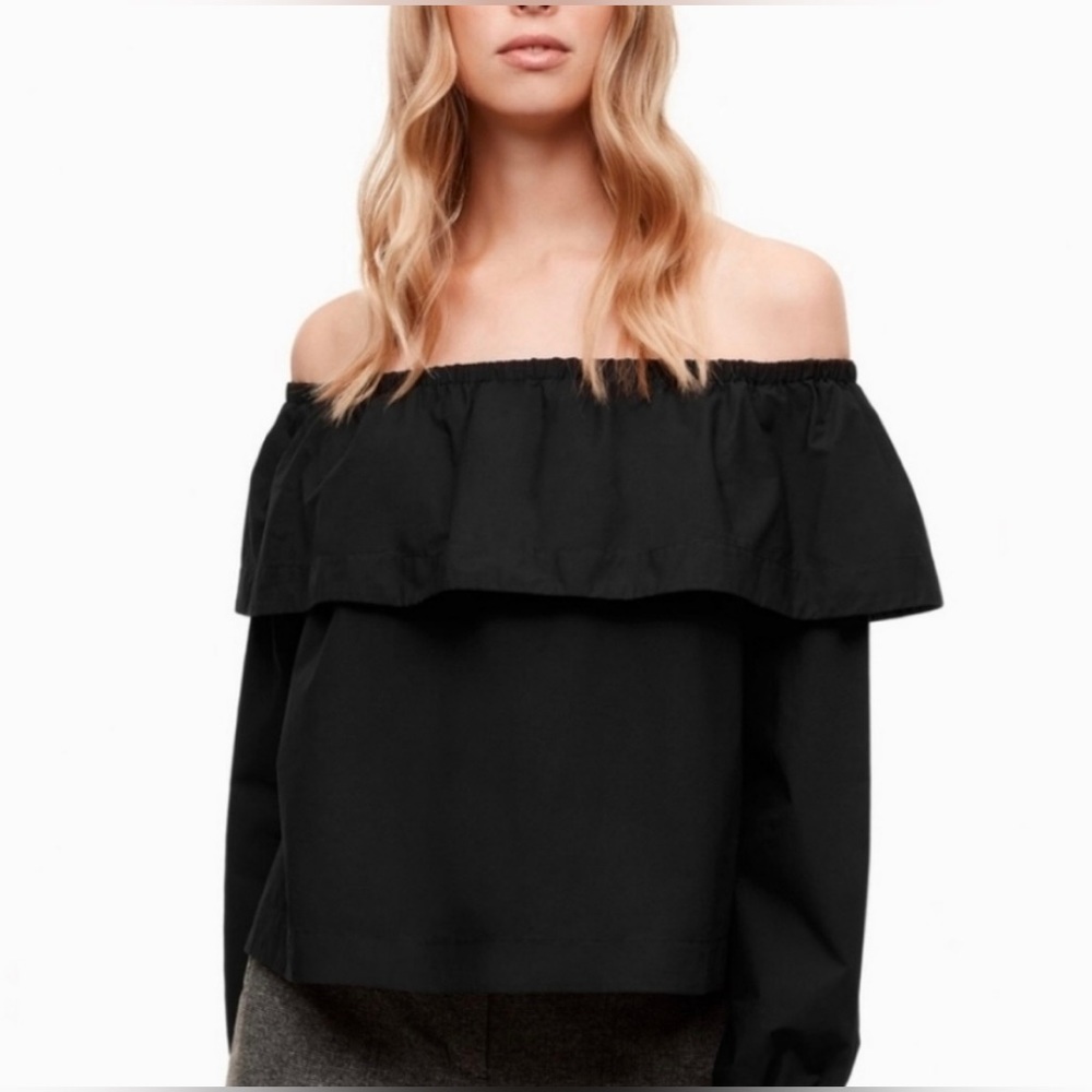 Aritzia Wilfred Morel Off the Shoulder Top (XXS)